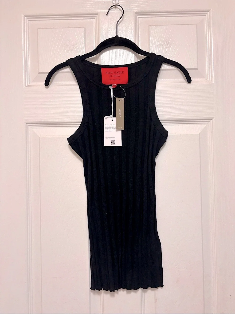 NWT Alex Eagle X J.Crew Ribbed Shell Tank Top in Merino Wool